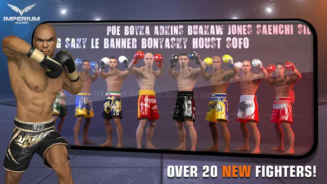 Muay Thai 2 - Fighting Clash (Муай Тай 2) [МОД Menu] Screenshot 3