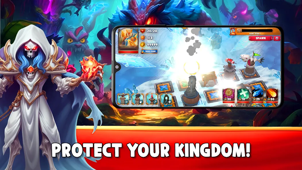 Gaiarus: TD Battles & Heroes [МОД Mega Pack] Screenshot 4