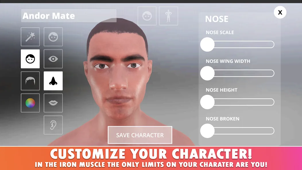 Iron Muscle IV - GYM simulator (Айрон Масл АйВи) [МОД Бесконечные монеты] Screenshot 5