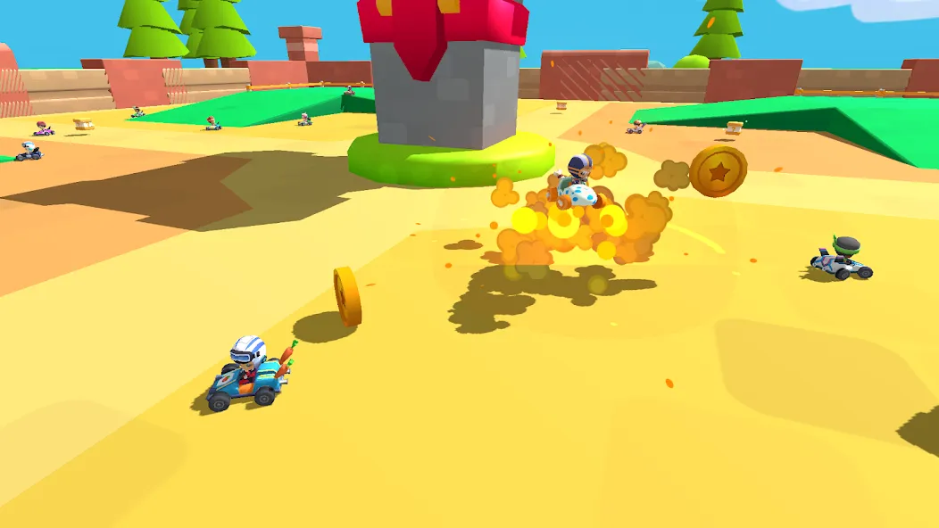 Kart Royale! [МОД Много монет] Screenshot 3