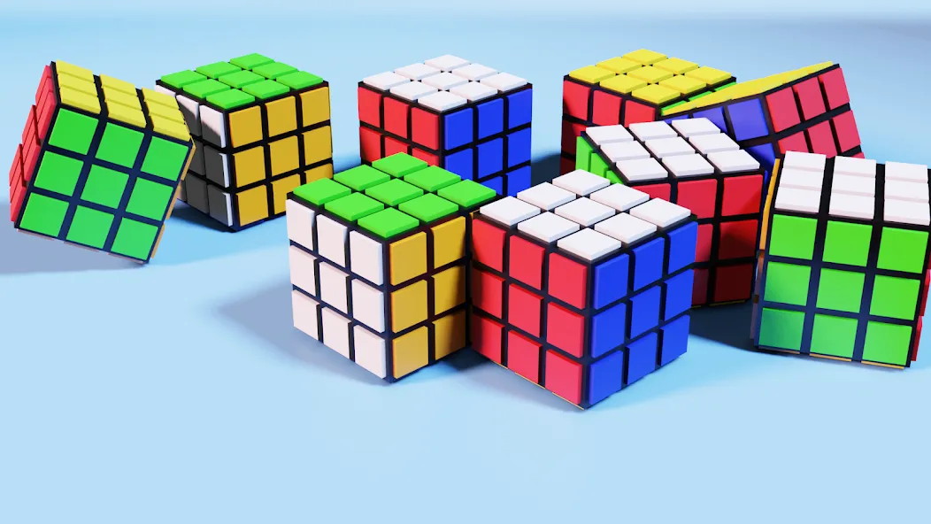 Magicube: Magic Cube Puzzle 3D (Маджикьюб) [МОД Бесконечные монеты] Screenshot 2