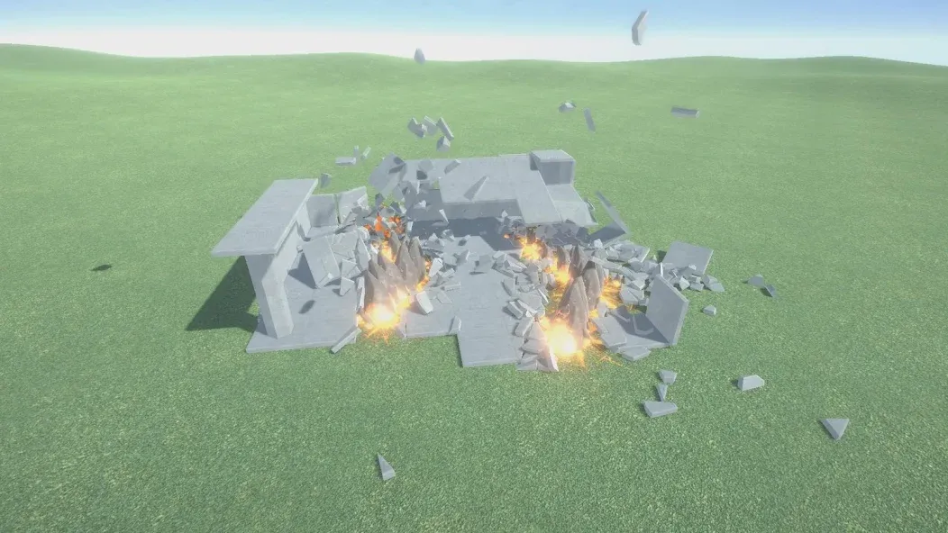Destruction simulator sandbox [МОД Много монет] Screenshot 5