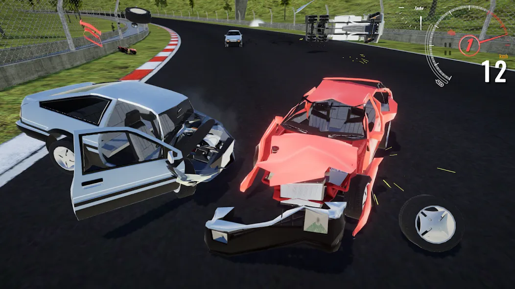 Destructive Car Race Generator (Деструктивный Генератор Гоночных Автомобилей) [МОД Menu] Screenshot 3