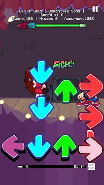 GF Heartbreaker Funk Battle (мод против девушки ФФ) [МОД Бесконечные деньги] Screenshot 3