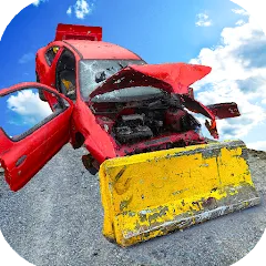 Скачать взломанную Car Crash Extreme  [МОД Меню]