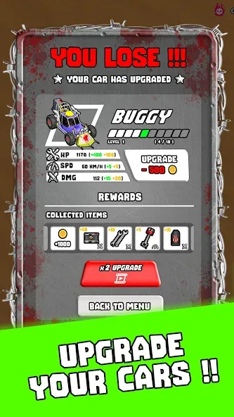 Tires & Fires: Zombie Survival [МОД Mega Pack] Screenshot 5