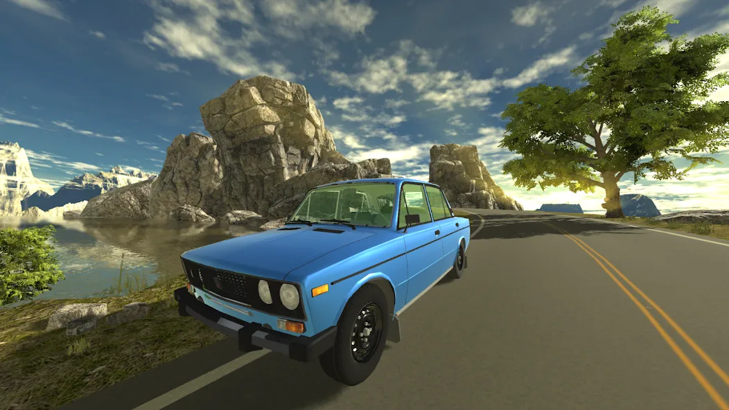 Russian Car Lada 3D [МОД Много денег] Screenshot 5