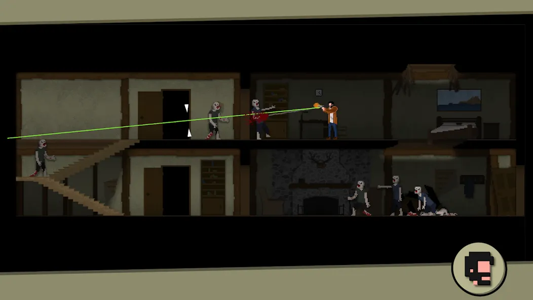 Jonny vs Zombie: Shooter game (Джонни против Зомби) [МОД Меню] Screenshot 2