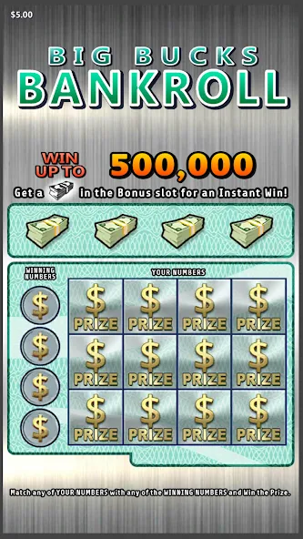 Scratch Off Lottery Casino (Скретч Офф Лотерейное Казино) [МОД Много монет] Screenshot 1
