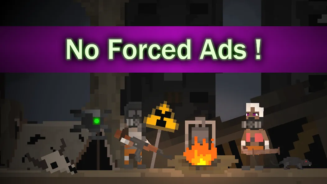 Wasteland Story : Survival RPG [МОД Бесконечные монеты] Screenshot 1