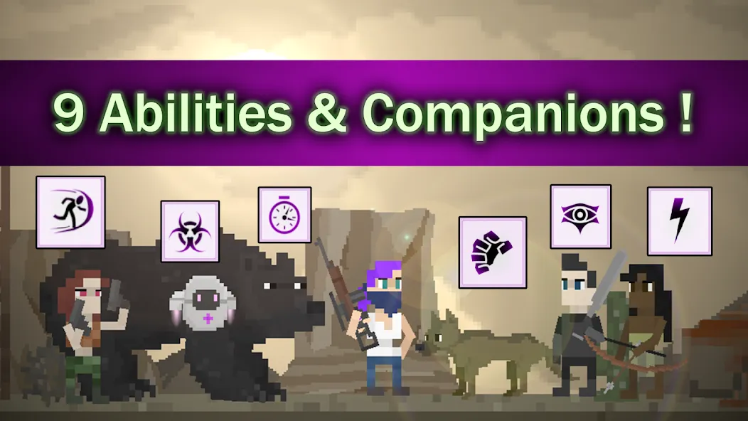 Wasteland Story : Survival RPG [МОД Бесконечные монеты] Screenshot 5