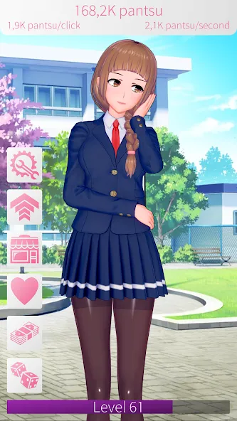 WAIFU CLICKER Sexy Anime Girls (УАЙФУ КЛИКЕР) [МОД Много денег] Screenshot 1