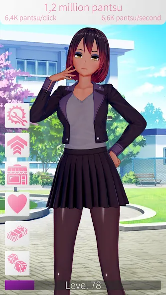 WAIFU CLICKER Sexy Anime Girls (УАЙФУ КЛИКЕР) [МОД Много денег] Screenshot 5