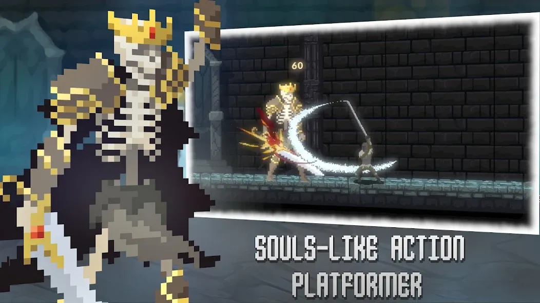Deathblaze Action Platformer (Смертельное пламя Экшен Платформер) [МОД Меню] Screenshot 1