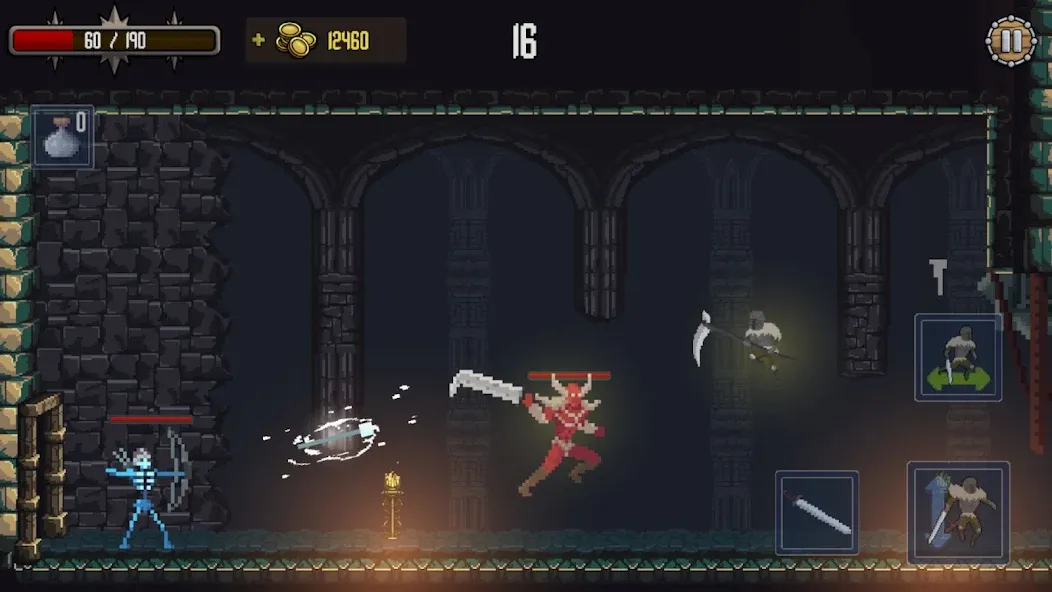 Deathblaze Action Platformer (Смертельное пламя Экшен Платформер) [МОД Меню] Screenshot 4