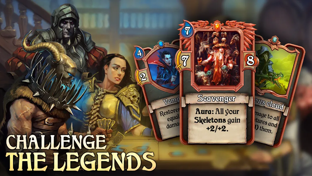 Echo of Combats: CCG (Эхо битв) [МОД Бесконечные монеты] Screenshot 4