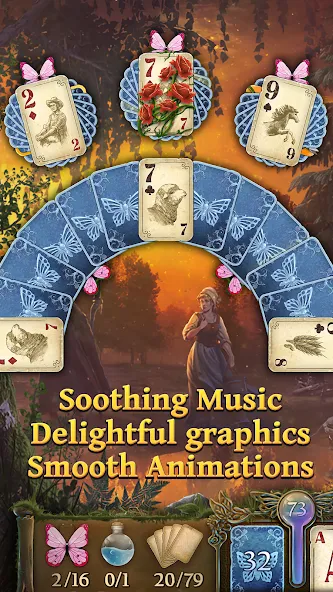 Solitaire Fairytale (Солитер Сказка) [МОД Меню] Screenshot 5