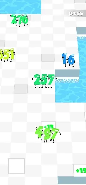 Numbers.io [МОД Много монет] Screenshot 1