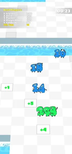 Numbers.io [МОД Много монет] Screenshot 2