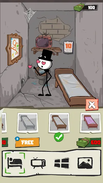 Prison Break: Stick Story (Призон Брейк) [МОД Unlocked] Screenshot 3