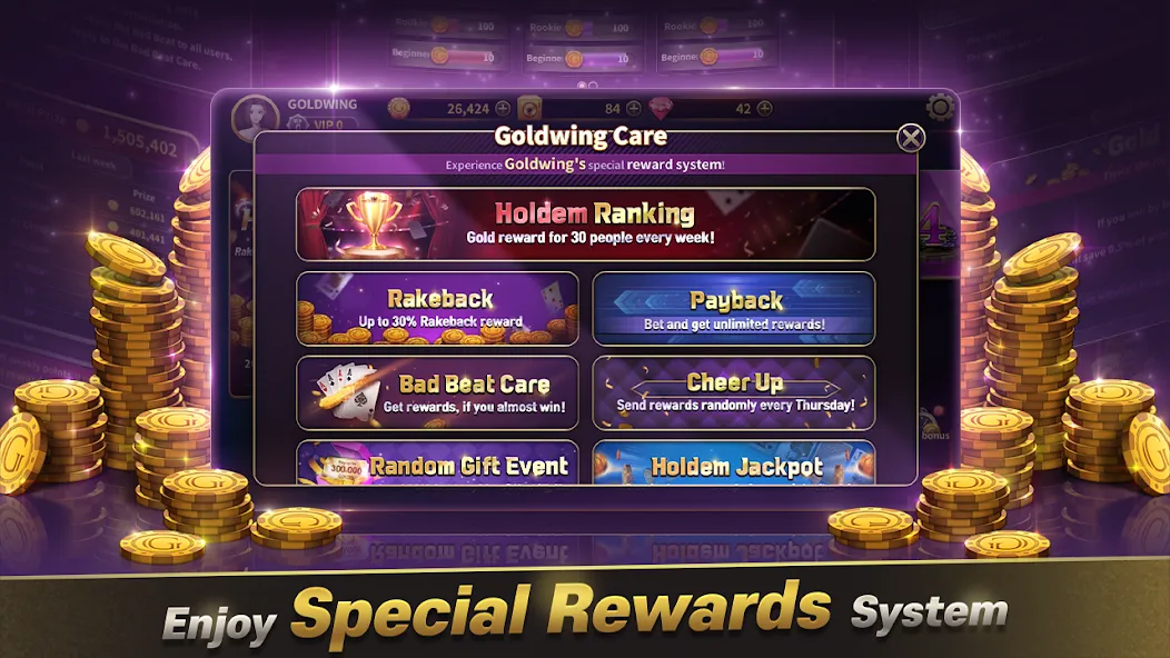 GoldWing Casino Global (Голдвинг Казино Глобал) [МОД Mega Pack] Screenshot 1