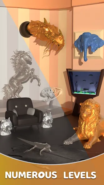 Zen Tile World (Зен Тайл Ворлд) [МОД Много монет] Screenshot 1