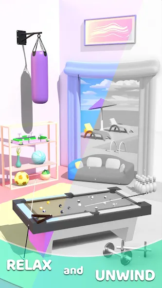 Zen Tile World (Зен Тайл Ворлд) [МОД Много монет] Screenshot 3