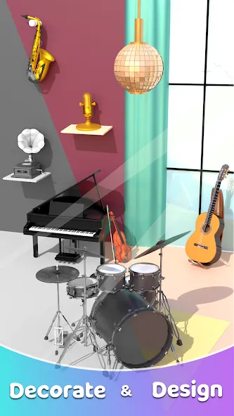 Zen Tile World (Зен Тайл Ворлд) [МОД Много монет] Screenshot 4