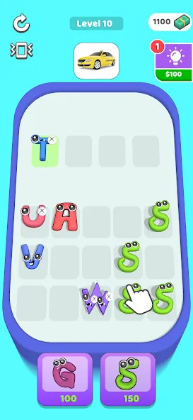 ABC Merge (ЭйБиСи Мердж) [МОД Бесконечные деньги] Screenshot 2