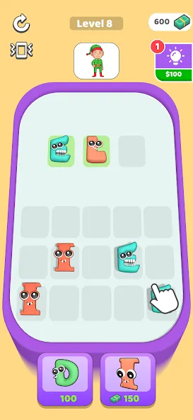 ABC Merge (ЭйБиСи Мердж) [МОД Бесконечные деньги] Screenshot 4