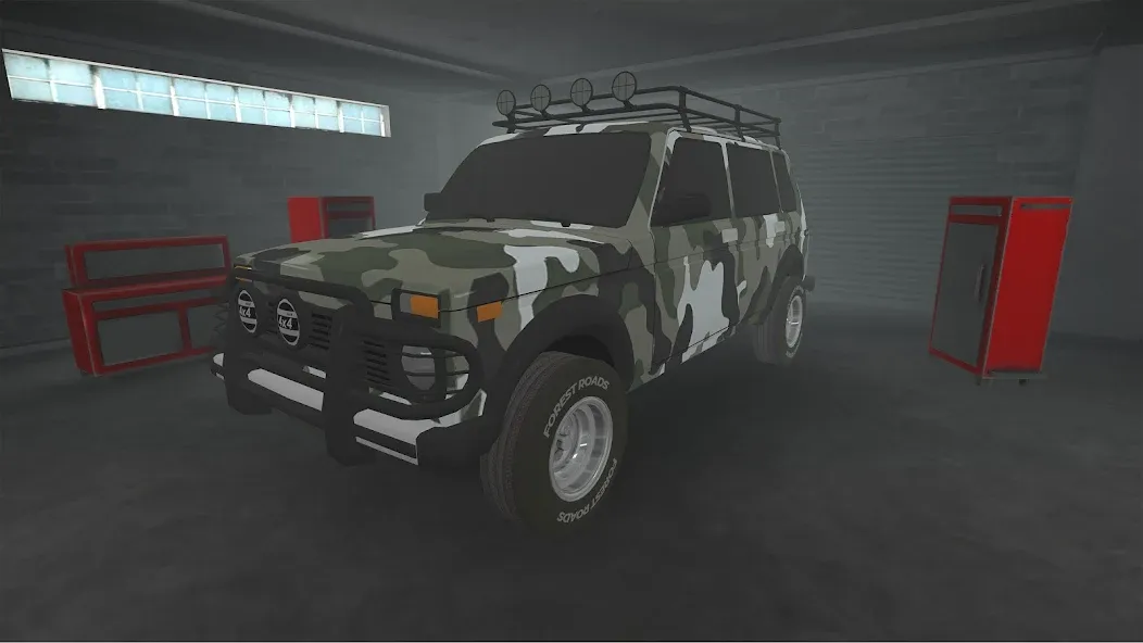 Forest Roads. Niva [МОД Бесконечные деньги] Screenshot 2