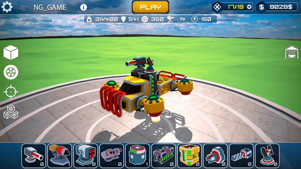 Block Tech : Sandbox Online (Блок Тех) [МОД Бесконечные монеты] Screenshot 2