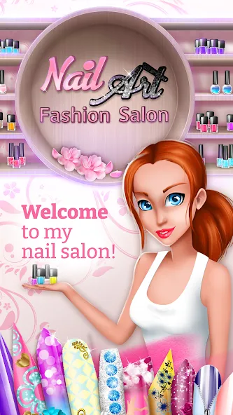 Nail Art Fashion Salon Game [МОД Бесконечные деньги] Screenshot 2