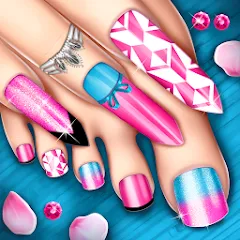 Взлом Nail Art Fashion Salon Game  [МОД Бесконечные деньги]