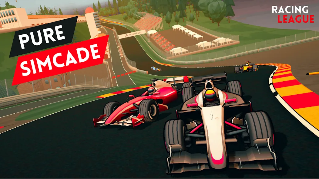 Racing League: 3D Race Offline (Рейсинг Лига) [МОД Много денег] Screenshot 1