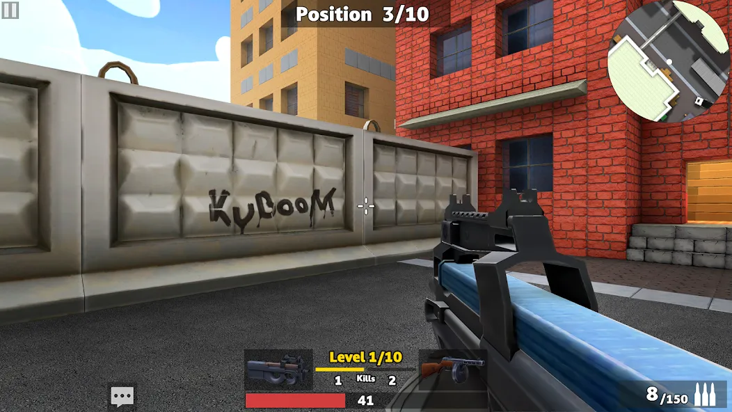 KUBOOM 3D: FPS Shooting Games [МОД Меню] Screenshot 1