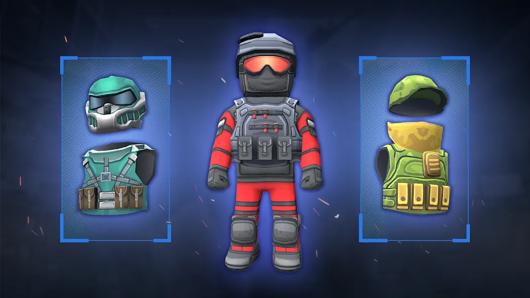 KUBOOM 3D: FPS Shooting Games [МОД Меню] Screenshot 4