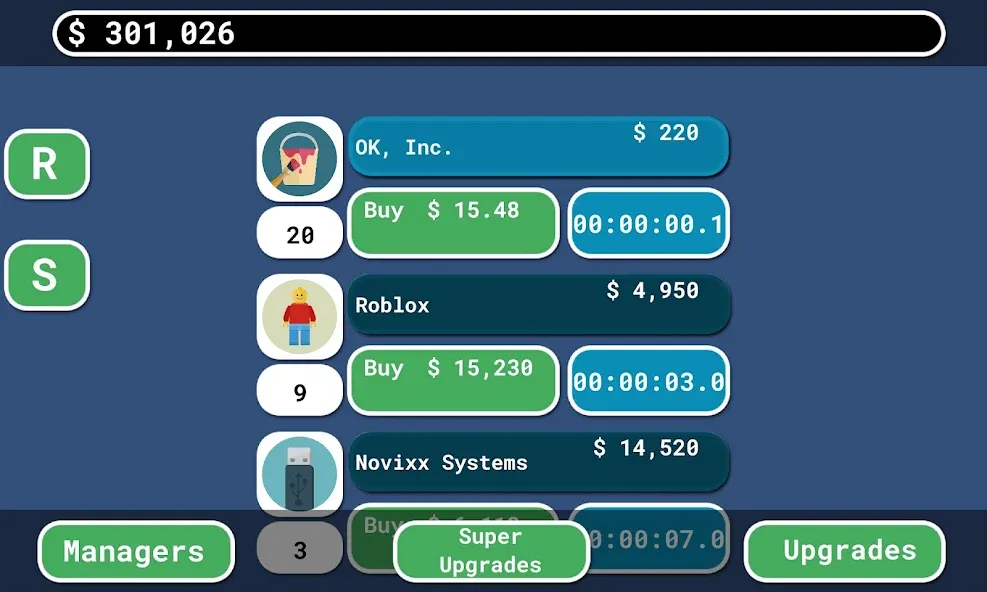 The Ok Clicker (Ди Ок Кликер) [МОД Mega Pack] Screenshot 2