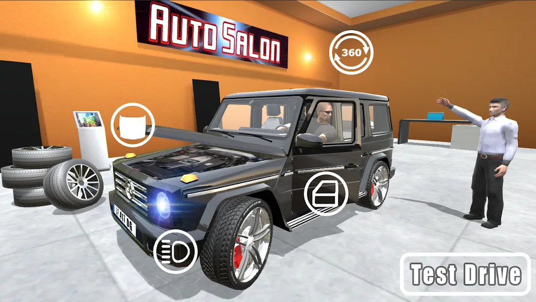 Offroad G-Class [МОД Все открыто] Screenshot 1