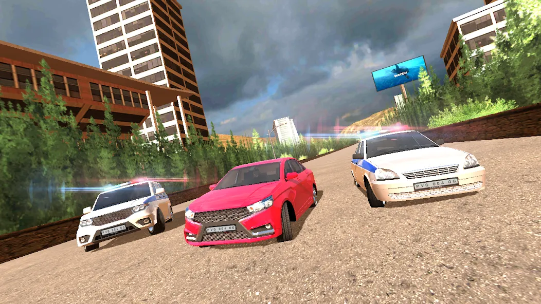 Police Car Chase [МОД Menu] Screenshot 3