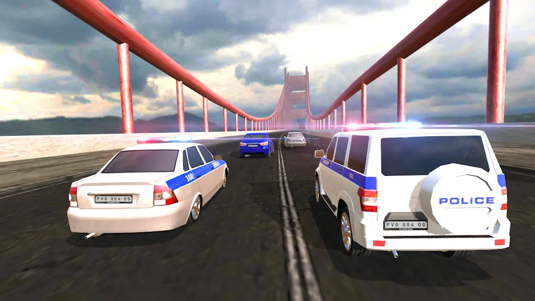 Police Car Chase [МОД Menu] Screenshot 5