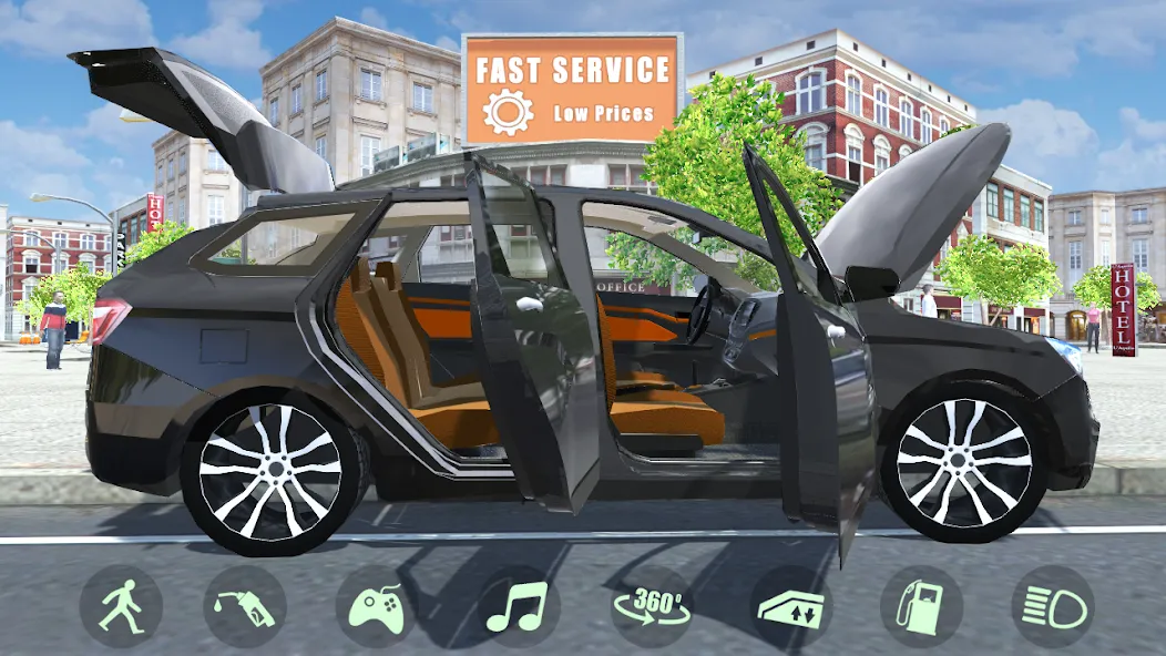 Russian Cars: VestaSW [МОД Unlimited Money] Screenshot 1