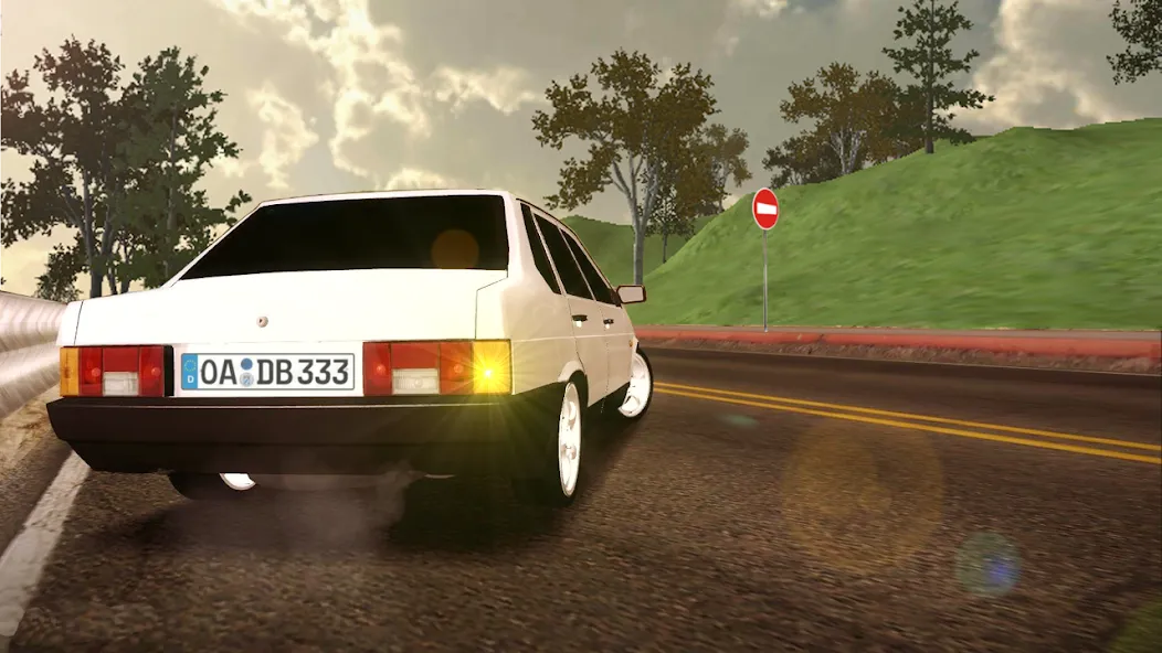 Russian Cars: 99 and 9 in City [МОД Все открыто] Screenshot 1