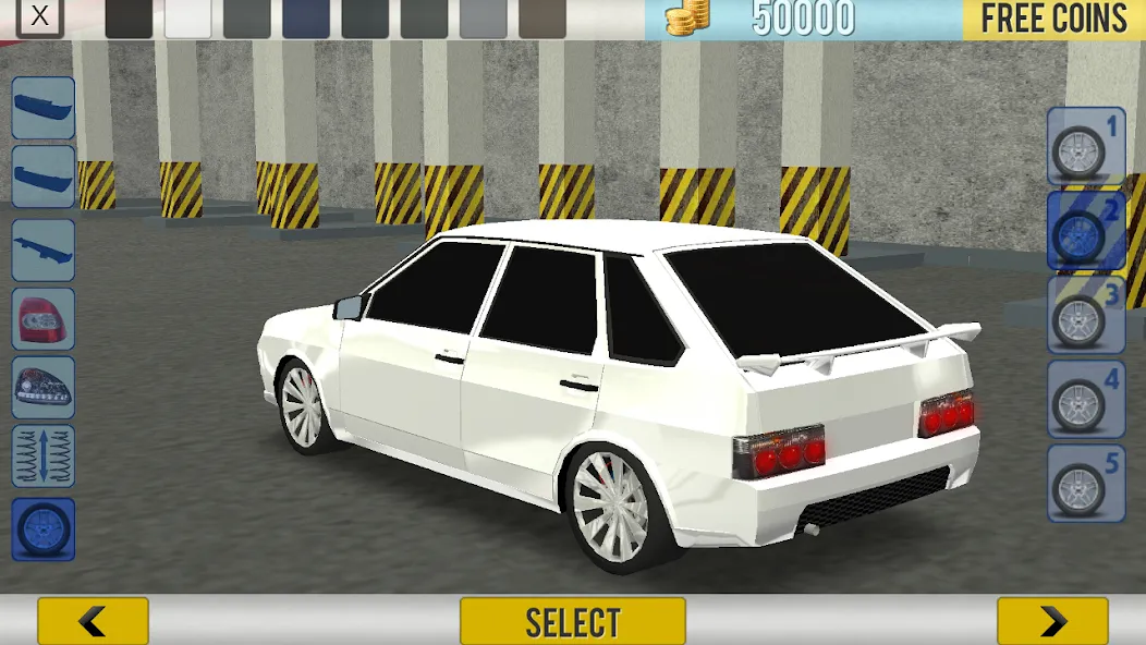 Russian Cars: 99 and 9 in City [МОД Все открыто] Screenshot 4