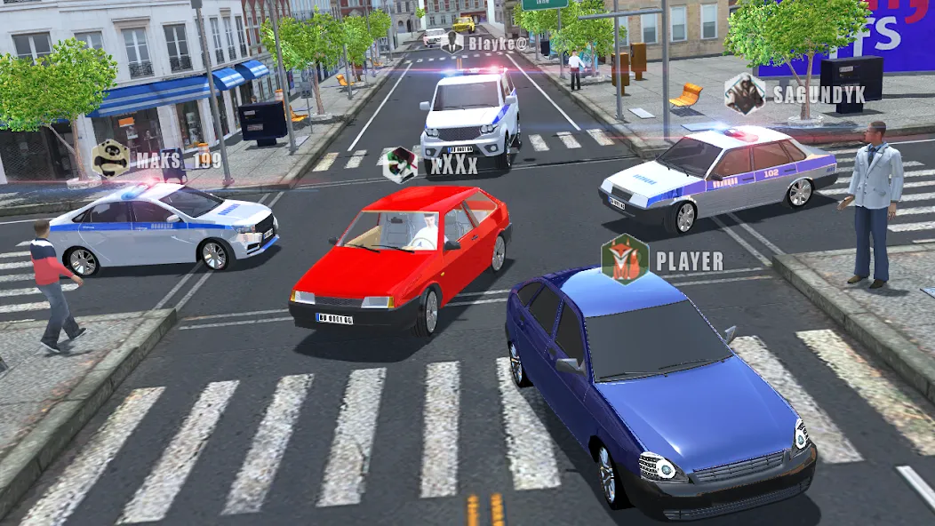 Russian Cars Simulator [МОД Menu] Screenshot 1