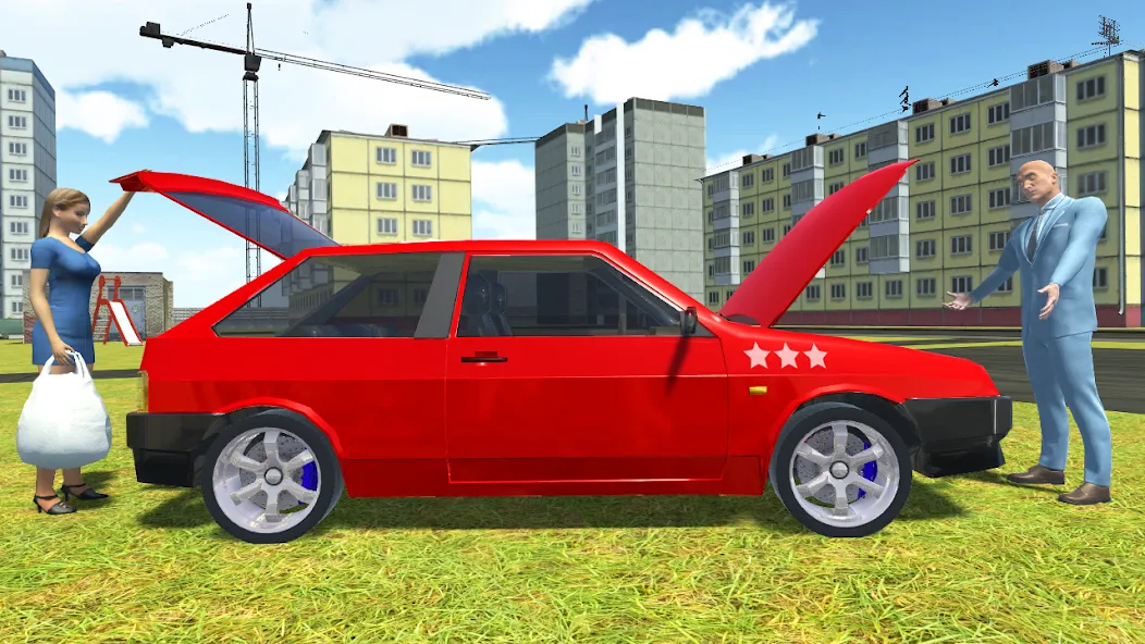 Russian Cars Simulator [МОД Menu] Screenshot 3