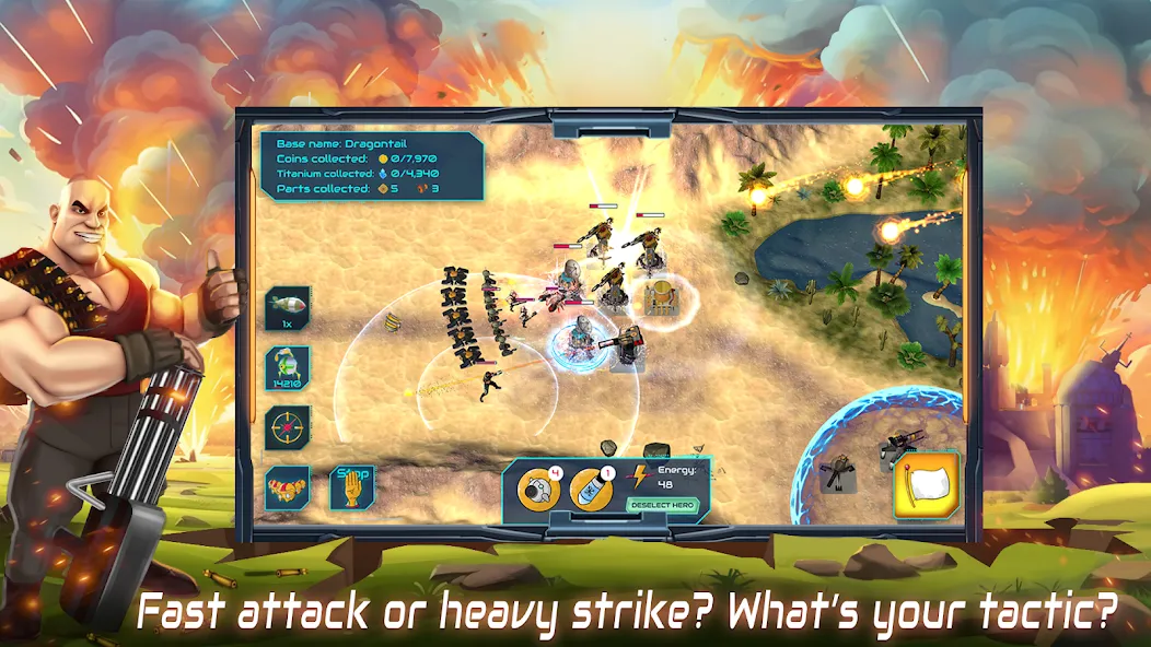 Boulder Base: Defense Strategy (Боулдер Бейс) [МОД Menu] Screenshot 1