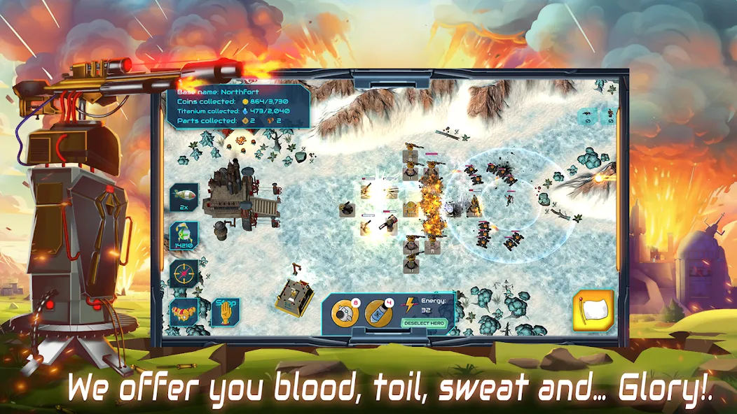 Boulder Base: Defense Strategy (Боулдер Бейс) [МОД Menu] Screenshot 3