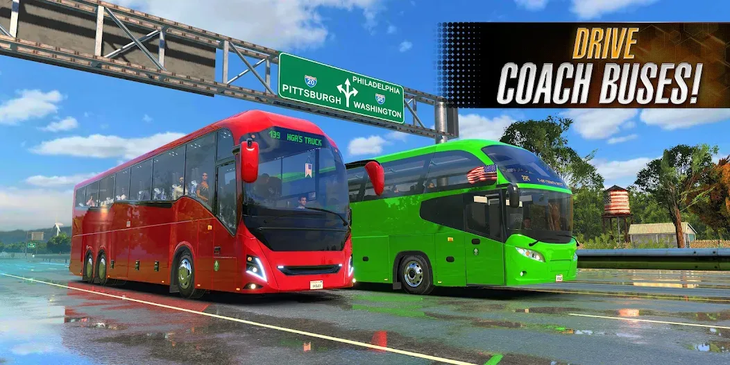 Bus Simulator 2023 (Бус Симулятор 2023) [МОД Меню] Screenshot 3