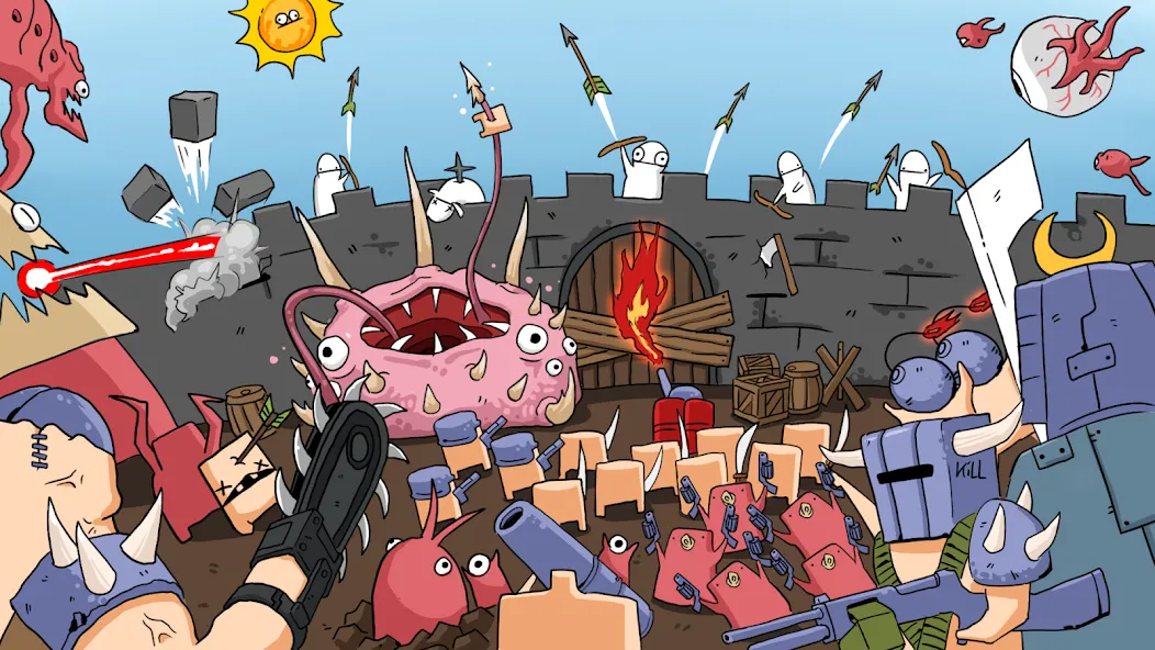 Arrow War [МОД Бесконечные монеты] Screenshot 1